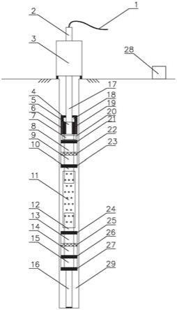 一种越岭隧道超深钻孔智能传输栓塞压水试验装置的制作方法