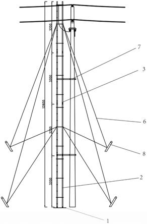 三角形绝缘立梯的制作方法
