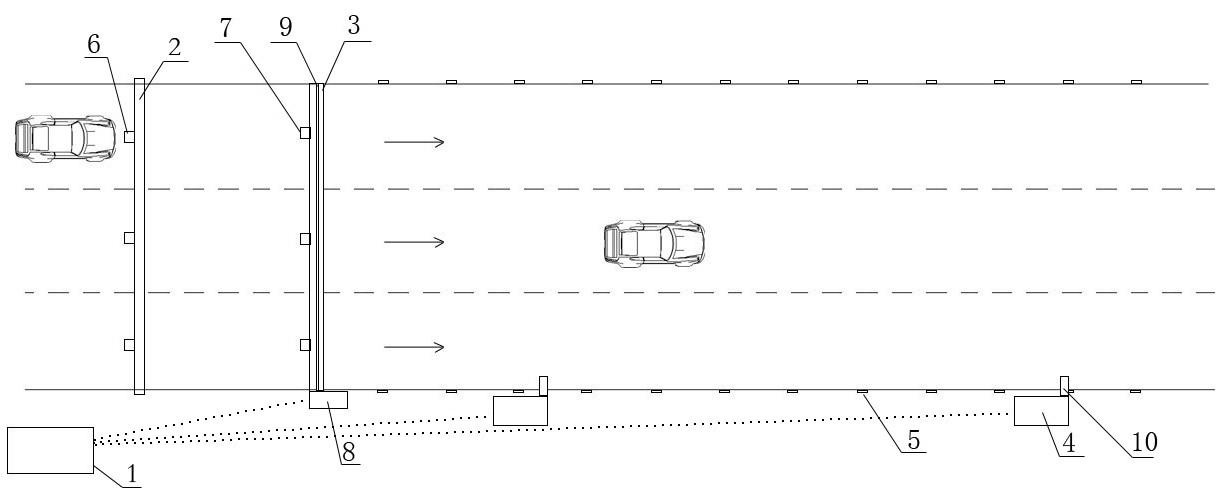 一种高速公路行车安全引导系统的制作方法