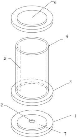 一种可循环使用的压浆料自由泌水率及自由膨胀率试验仪的制作方法