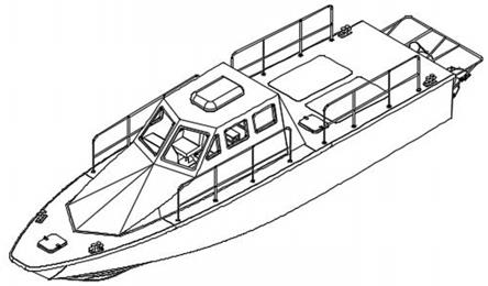 一种复合材料无人艇艇体成型方法与流程