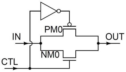 一种可避免电压跳变的传输门设计方法及电路与流程