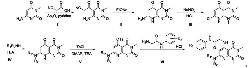 1,2,3,4-四氢吡啶并[2,3-d]嘧啶类化合物及其制备方法和应用