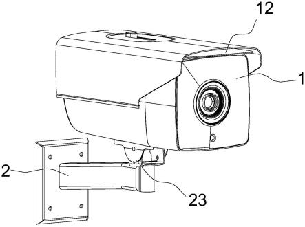 一种监控摄像机的安装结构的制作方法