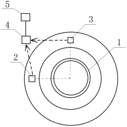 一种基于环形磁铁的电机减速器绝对角度检测装置及方法