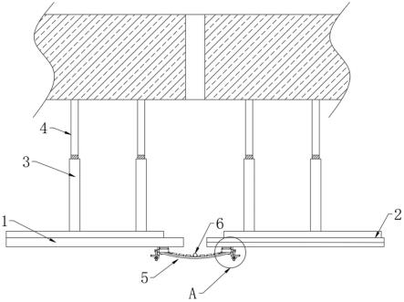 一种室内吊顶变形缝结构的制作方法