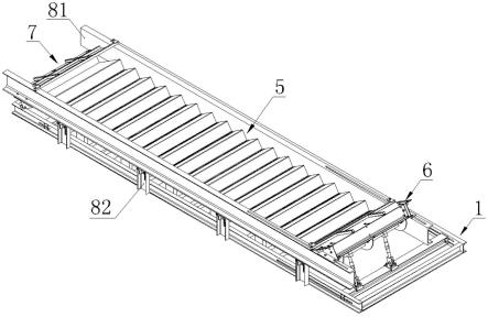一种自适应性装配式楼梯卧式模具系统的制作方法