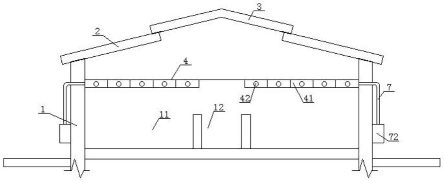 一种低能耗且可精准调节舍内光照的养殖舍屋顶采光系统的制作方法