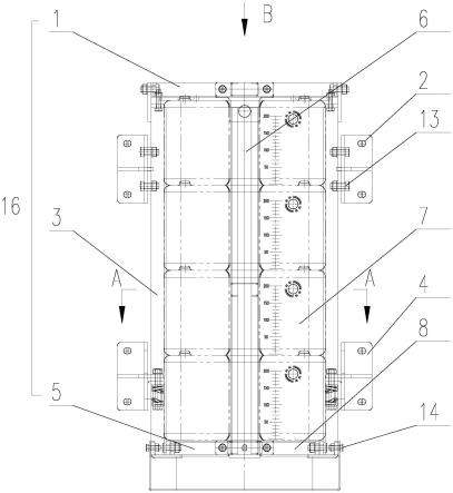 一种挂壁式阻尼器柔性装置及塔架的制作方法