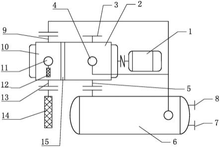 双级气冷式罗茨真空泵的制作方法