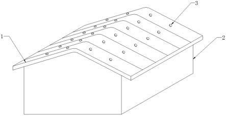 一种建筑钢屋面的维修结构的制作方法