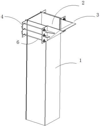 一种后成型结构柱浇筑用浇筑导流槽结构的制作方法
