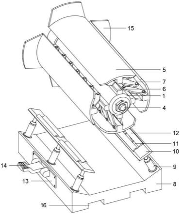 一种特种钢筋生产用开卷机卷筒支撑装置的制作方法