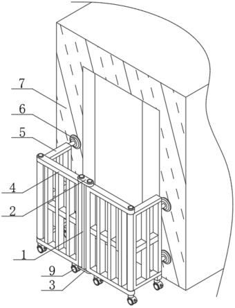 一种电梯检修安全保护装置的制作方法
