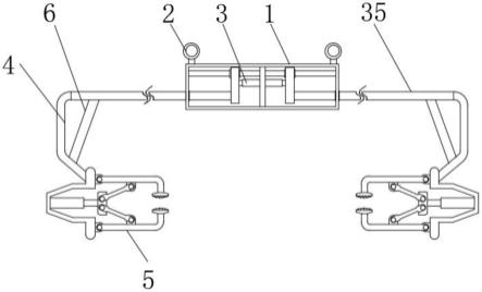 一种箱涵反转吊具用液压开合装置的制作方法