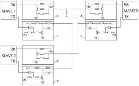 多节点RS232串行总线通信接口电路的制作方法