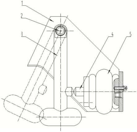 膨胀气缸驱动的干燥塔振锤的制作方法