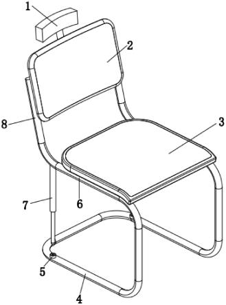 一种安全舒适办公椅的制作方法