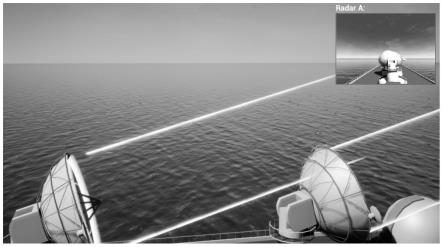 一种船载天线设备遮挡三维实时检测及可视化系统的制作方法