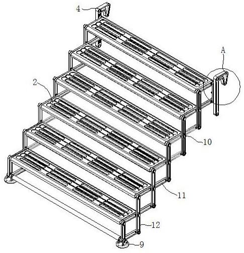 一种可调节高度的便携式折叠梯的制作方法