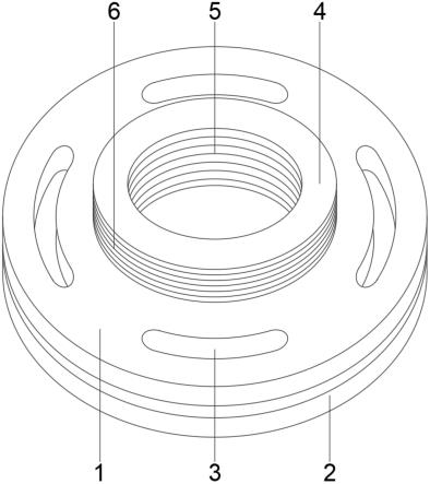 一种可以自由调节螺栓固定位置的连接法兰的制作方法