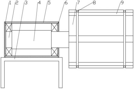 一种焊辊机卧式滑块涨盘固定焊丝输送装置的制作方法