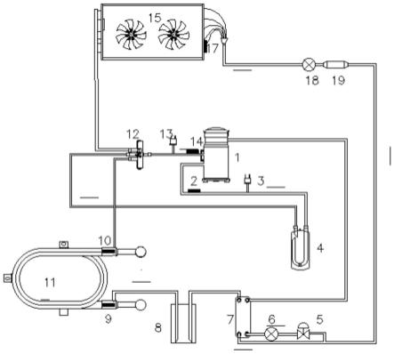 一种带喷气増焓功能热泵热水机排气温度的控制方法与流程