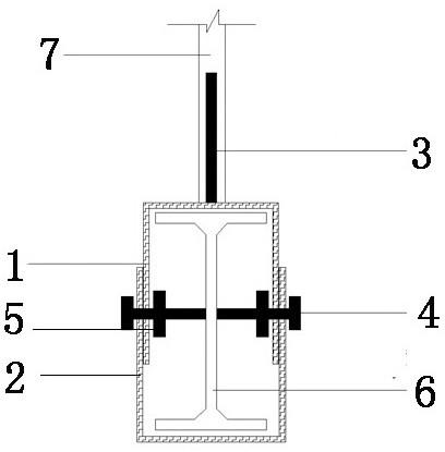 工字钢与立杆连接工装的制作方法