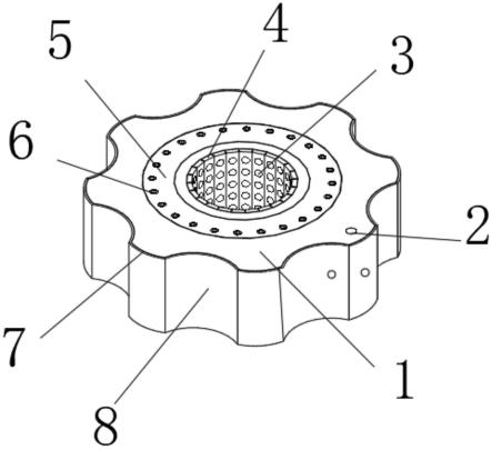 一种鞘式结构的内星轮的制作方法