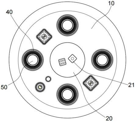 一种双模驱动式骰子盘及应用于骰子盘的触发结构的制作方法