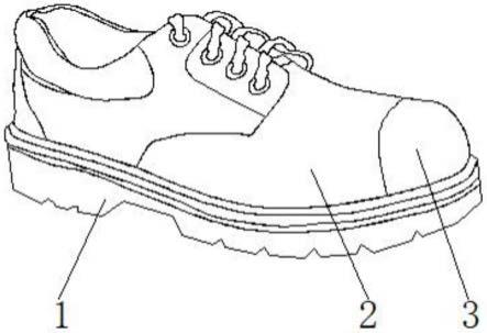一种防滑效果好的安全鞋的制作方法