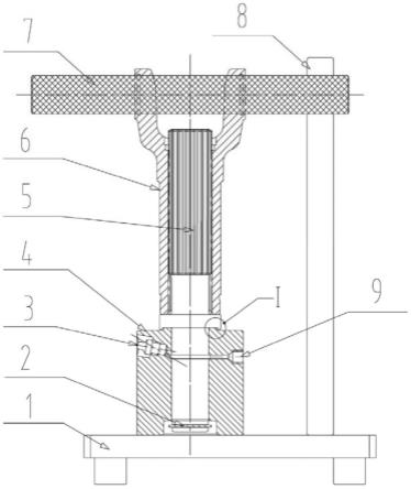 一种测量滑动叉的带润滑防尘结构的检具的制作方法