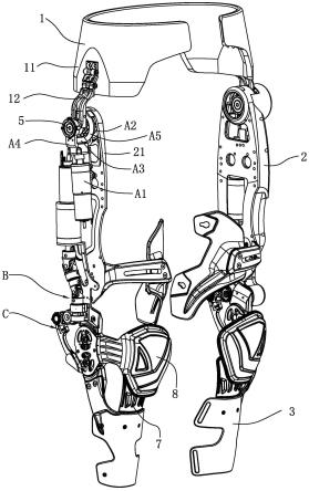 一种下肢助力外骨骼机器人