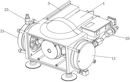 一种具有精准调速抽速控制装置的真空泵的制作方法