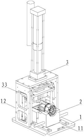 电机三相端子铆合装置的制作方法