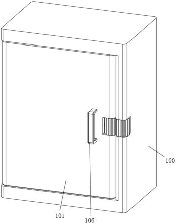 一种柜门可自锁的高压配电柜的制作方法