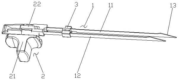 直线切割吻合器的推钉组件以及直线切割吻合器的制作方法