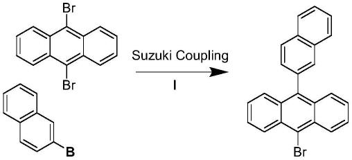 一种9-溴-10-(2-萘基)蒽的合成方法与流程