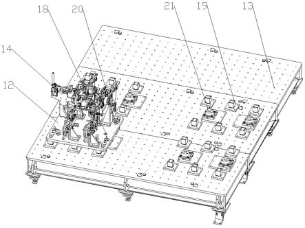一种柔性快插夹具及应用其的点焊柔性机器人工作站的制作方法