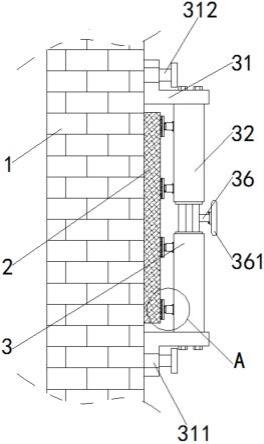 一种建筑施工用外墙保温层防脱落装置的制作方法