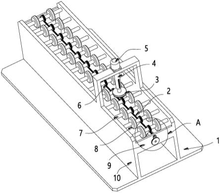 一种H型钢构件自动化焊接输送机构的制作方法