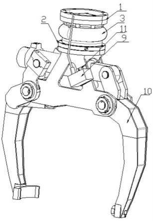 一种带碰撞检测的机器人抓具的制作方法