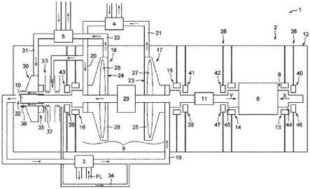 集成膨胀机和电机-压缩机组件以及包括此类组件的闭环冷却回路的制作方法