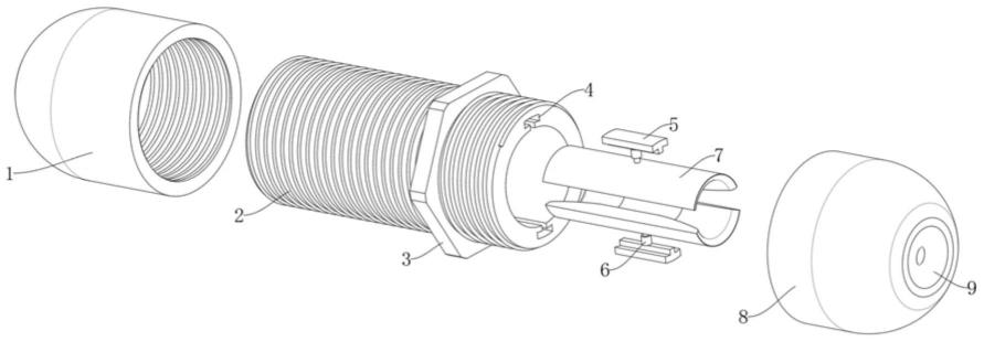 一种带有防护壳的金属电缆接头结构的制作方法