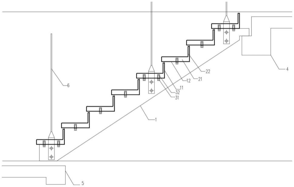 锯齿梯梁结构的制作方法