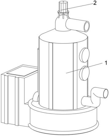 一种高效工业废气处理洗涤塔的制作方法
