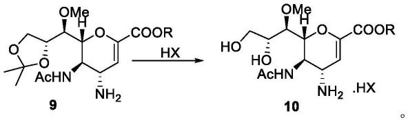 一种拉尼米韦辛酸酯中间体及其制备方法与流程
