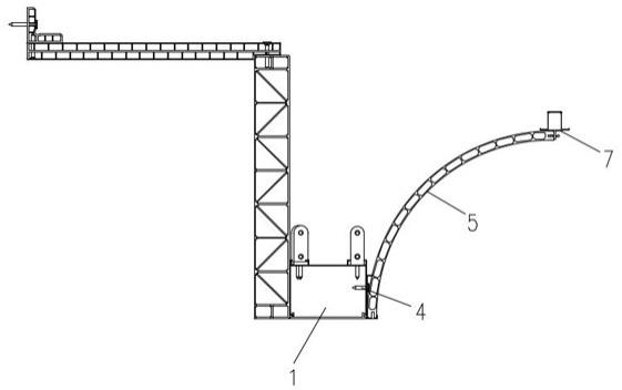 一种装配式弧形吊顶结构的制作方法
