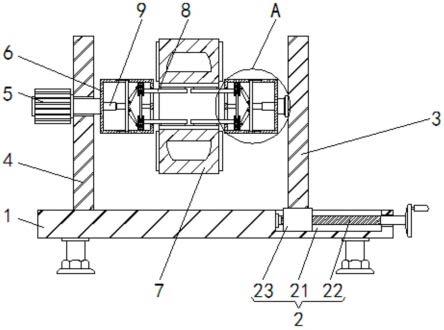 一种渣浆泵叶轮生产用夹紧装置的制作方法