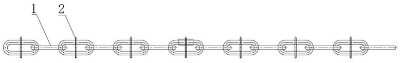 一种增加塞盘滑移力的链条结构的制作方法
